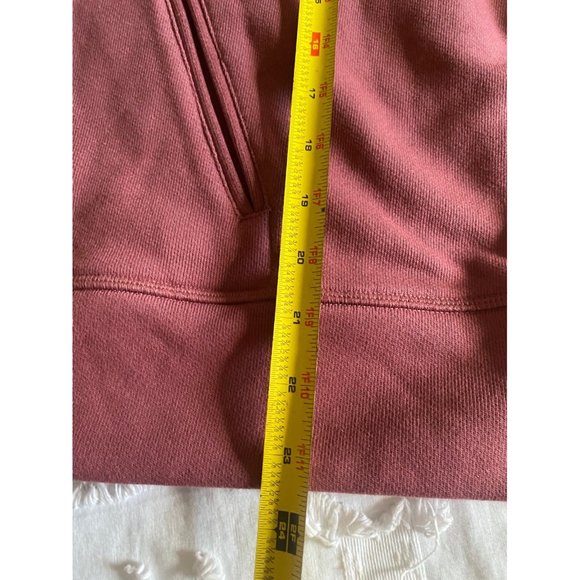 Alo Yoga Low Key Hoodie Women’s Large Sweatshirt in Rose Wood - Picture 9 of 9